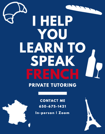 French tutoring $40/hour 1