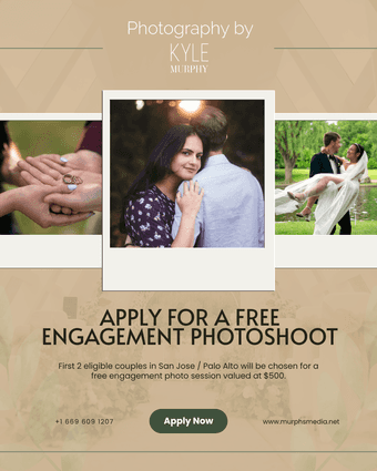2 Free Engagement Photoshoots – Experienced Photographer New to Area 1