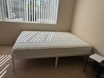 Bed with mattress 1