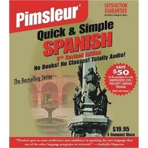 Pimsleur Spanish CD set - Learn Spanish quick and easy 1