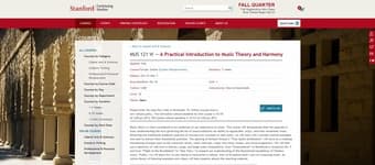 "A practical introduction to music theory and harmony" 1