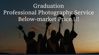 Low-Cost Graduation Professional Photoshoot 1