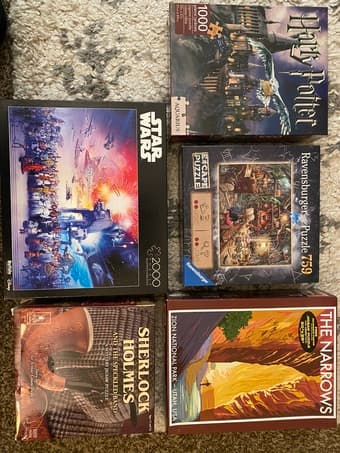 Puzzles for sale $5-$10 1
