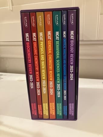 MCAT prep books 2