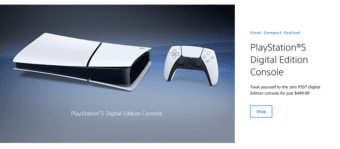 [Unboxed Brand New] PlayStation 5 Digital Edition Console 1