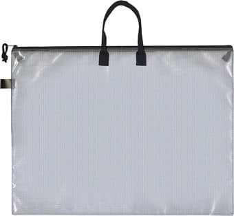NEW Pro Art Mesh Vinyl Zipper Bag 19 x 25 in with handle 1