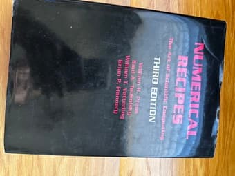 Numerical Recipes 3rd Edition: The Art of Scientific Computing 1