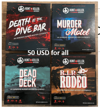 Hunt a Killer mystery games 1
