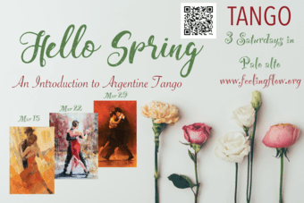 Spring Beginner Tango Lessons in Palo Alto starting March 15th 1