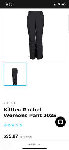 Women's Ski Pants: Medium 2