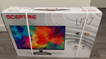 New Unopened 27inch 4K monitor - $175 2
