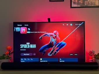 TV with video-synced backlights 1