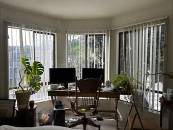 Light-filled room in SF near Caltrain 3