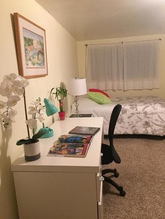 Spacious, fully furnished room available in Palo Alto (first room). 2