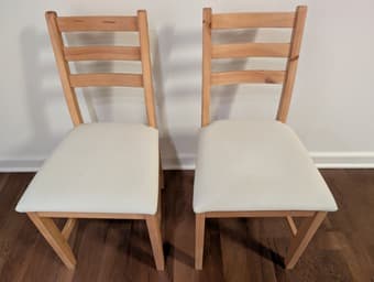 2 Dining Chairs 1