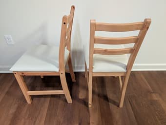 2 Dining Chairs 2