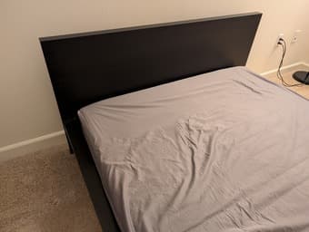 IKEA Full bed frame and mattress 2