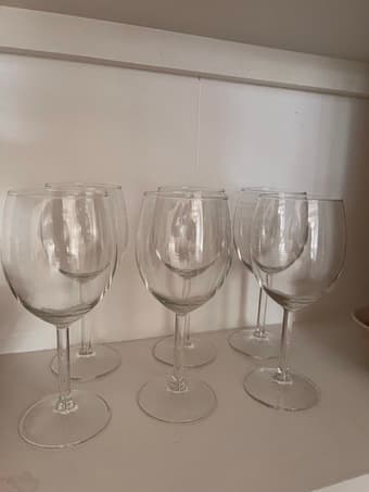 Ikea wine glasses set of 6 1
