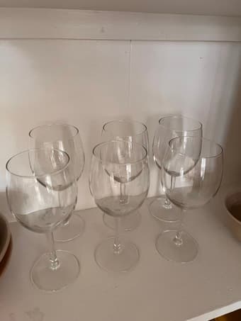 Ikea wine glasses set of 6 2
