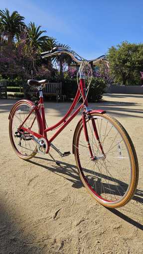 Red commuter bike for sale 2