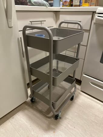 Three tier trolley cart 1