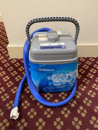[DME RECOVERY FOR KNEE/ACL INJURIES] Breg Polar Care Cube w/ Knee Pad 1