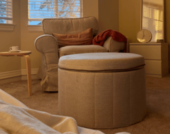 Ikea ottoman with storage 1