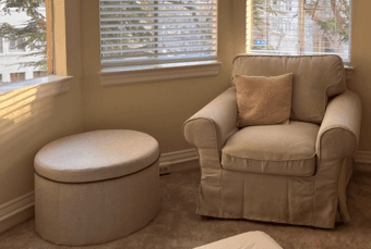 Ikea ottoman with storage 2