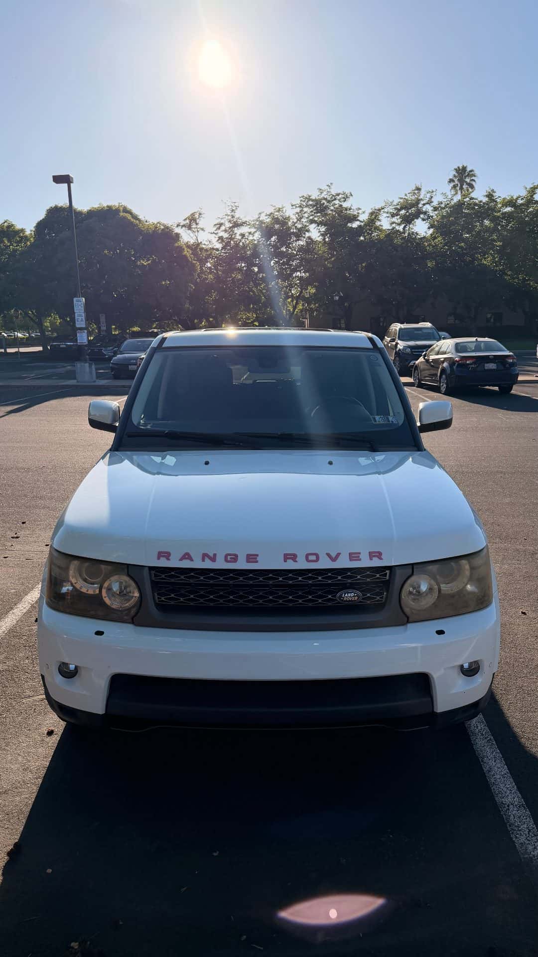 2011 Range Rover Sport Supercharged V8 – White – 124,646 Miles, very good condition 1