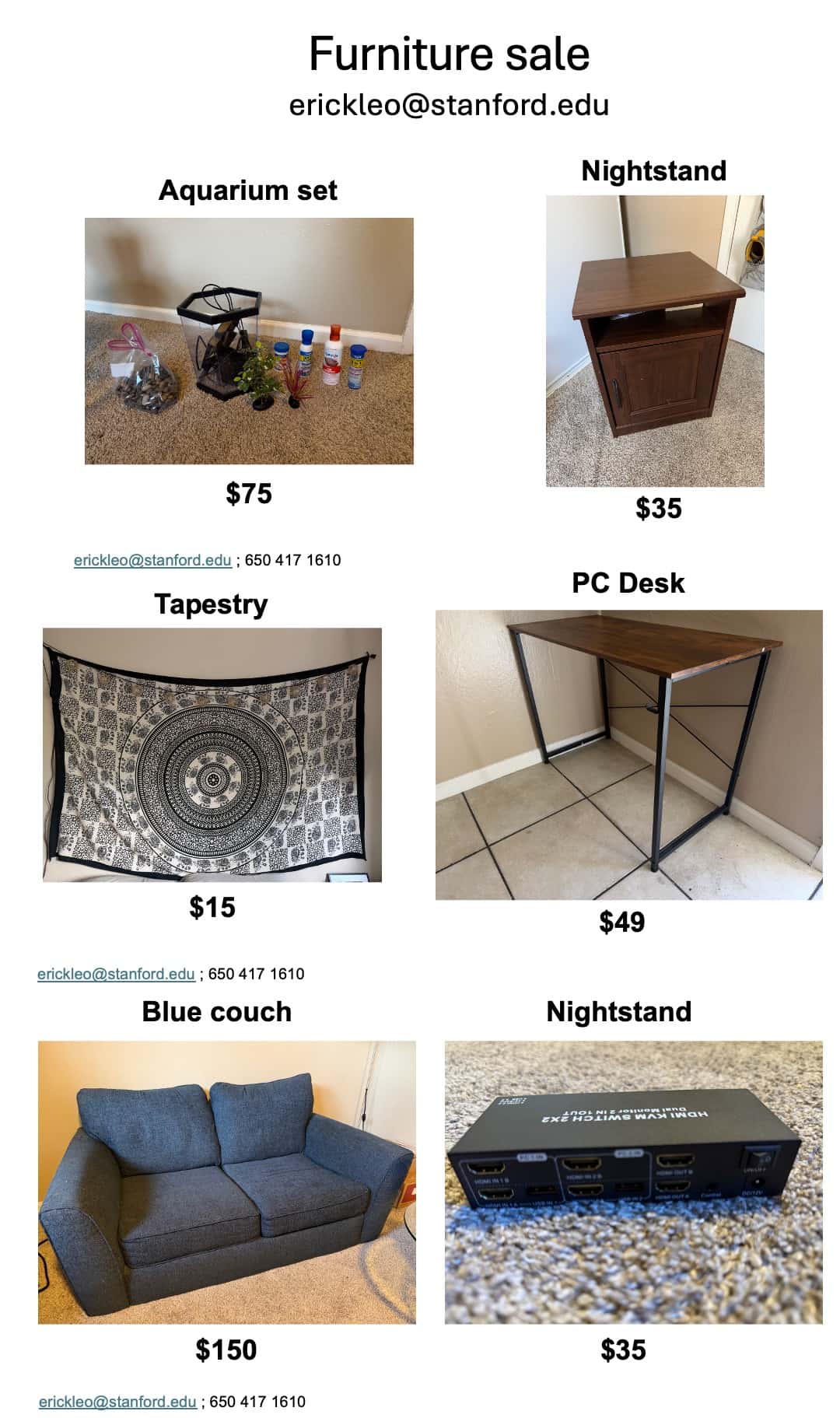 Furniture Sale 1