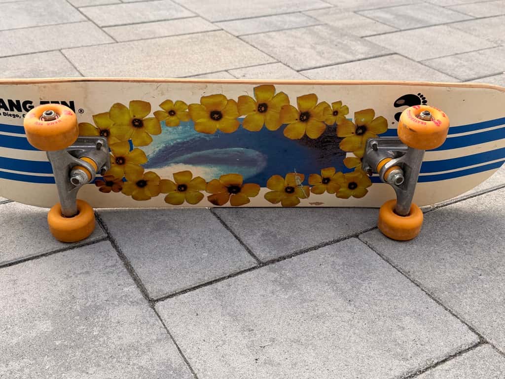 Used skateboard 1