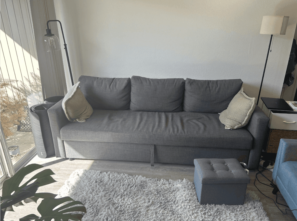 IKEA convertible sofa -- move-out sale 1