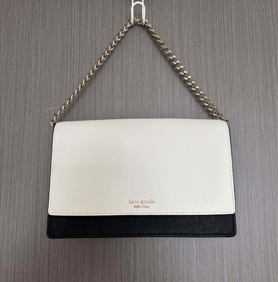 Kate Spade Madison Willow Medium Flap Convertible Crossbody Bag Purse - pink interior! 1