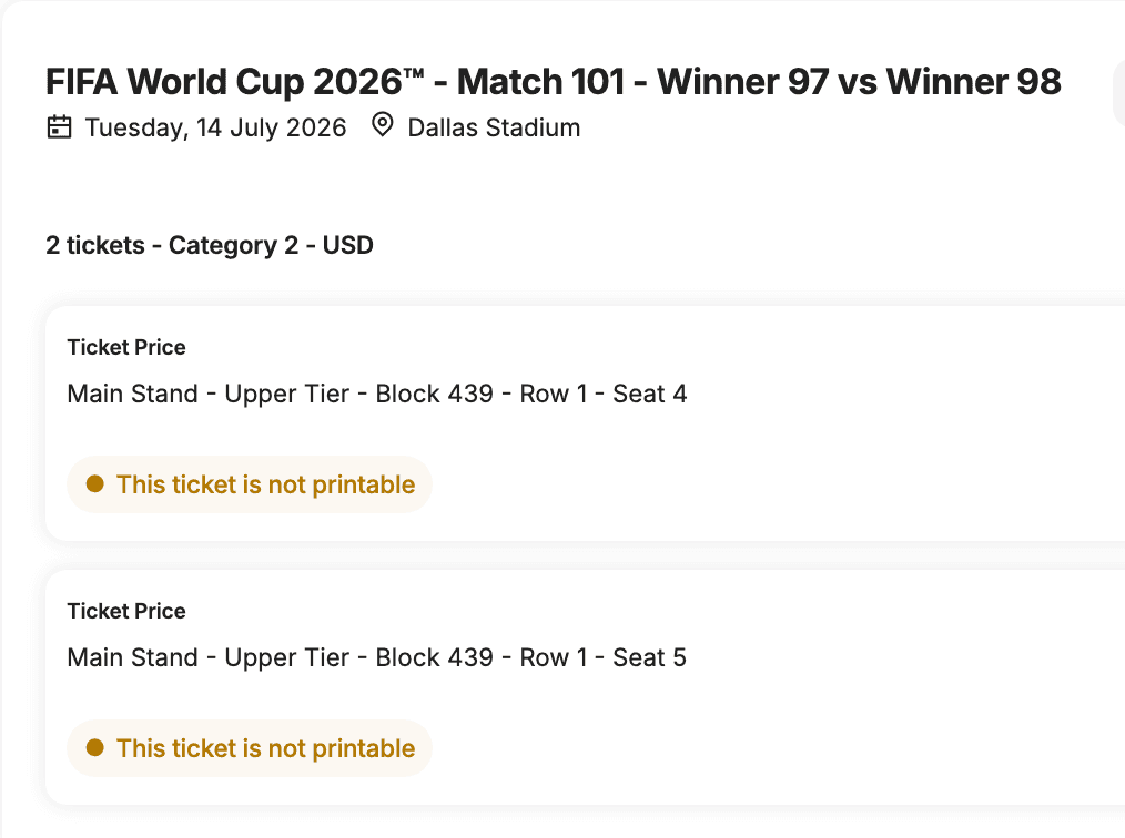 FIFA SemiFinal & Quarter Finals 1