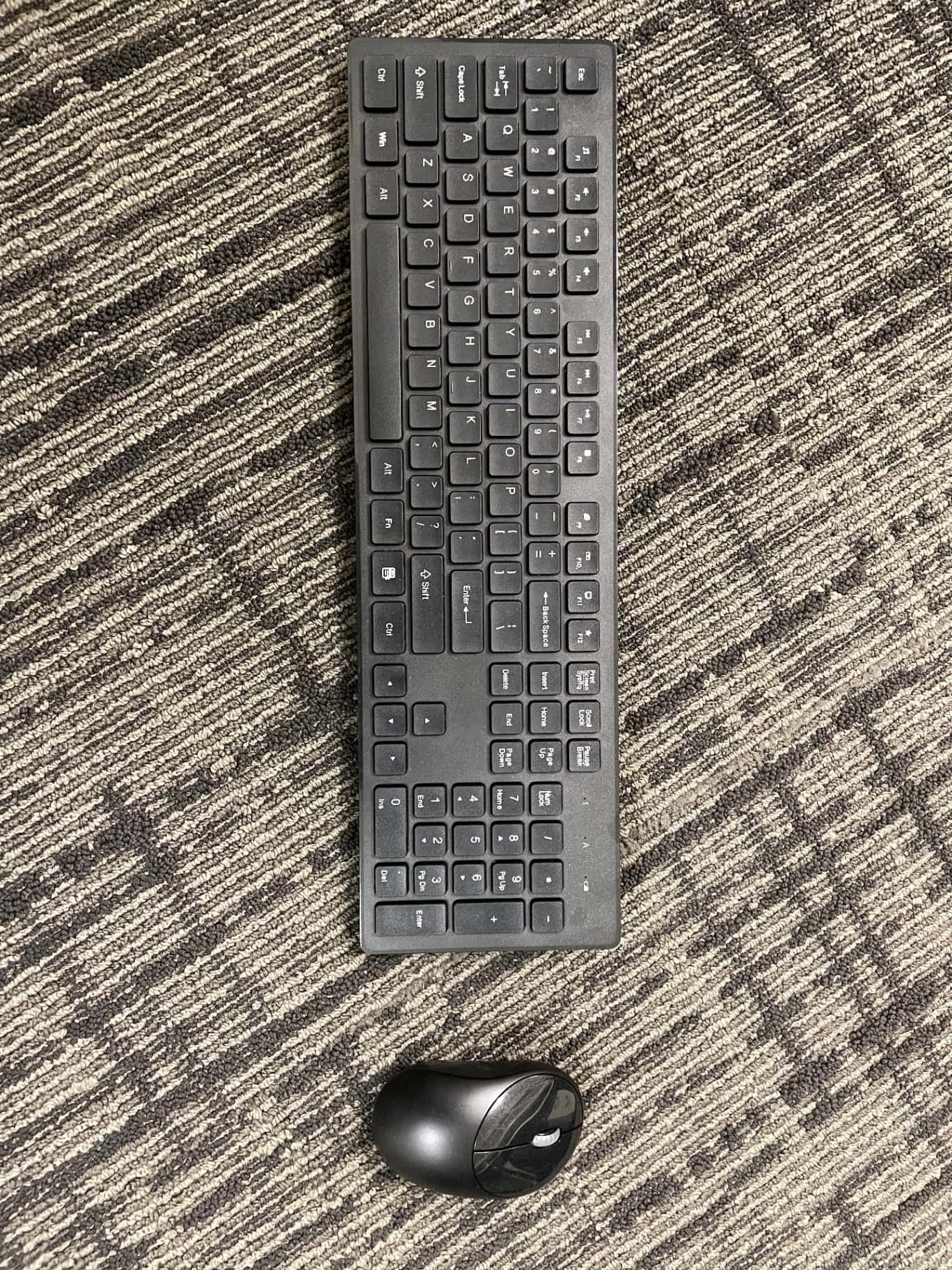 Wireless keyboard and mouse 1